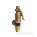 Spring type safety relief valve